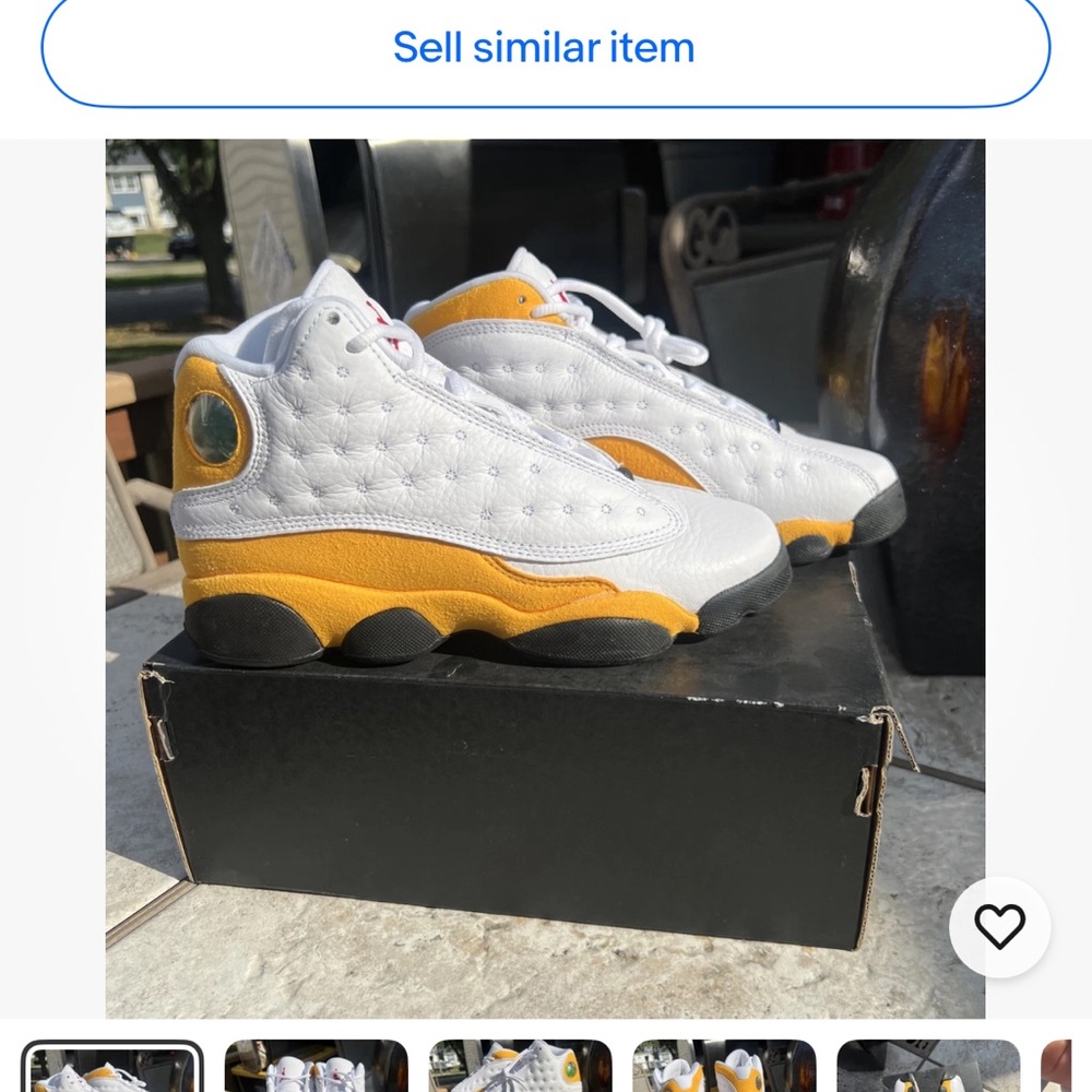 Nike Air Jordan 13 Retro Del Sol (GS) Youth shoes DJ3003-167 Women’s 6 or 4 Y